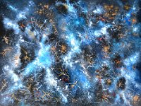 Spazio-Tempo5  Olio su tela - 60 x 80